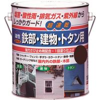 ニッペホームプロダクツ ニッぺ 油性鉄部・建物・トタン用 1.6L コゲチャ HUB115ー1.6 4976124216534 1缶（直送品）