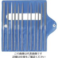 ツボサン バローベ 精密ヤスリ 12種セット 180mm #0 LA2484-0 1組(12本) 852-8386（直送品）