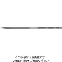 ツボサン バローベ ニードルヤスリ 先細コバ丸 180mm #4 LA2415-180-4 1本 108-1244（直送品）