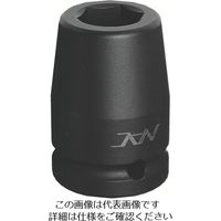 長堀工業 ナック ソケット ショートタイプ 6PT 差込角25.4x対辺27mm 827 1個 853-1210（直送品）