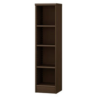 大洋 Shelfit カラーラック 幅300×奥行250×高さ1170mm ダークブラウン NC1230SR(DB) 1台（直送品）