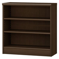 大洋 Shelfit カラーラック 幅700×奥行250×高さ700mm ダークブラウン NC7070SR(DB) 1台（直送品）