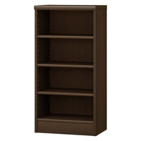 大洋 Shelfit カラーラック 幅500×奥行310×高さ881mm ダークブラウン NC9050R(DB) 1台（直送品）