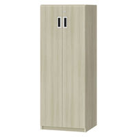 大洋 Shelfit 鍵付き 収納庫 幅448×奥行405×高さ1191mm グレーオーク OFS1245D40 GO+3段扉幅木 1台（直送品）