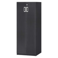 大洋 Shelfit 鍵付き 収納庫 幅448×奥行465×高さ1191mm ブラック OFS1245D45 BK+3段扉幅木 1台（直送品）