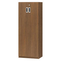 大洋 Shelfit 鍵付き 収納庫 幅498×奥行315×高さ1191mm OFS1250D30 WB+3段扉幅木 1台（直送品）