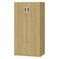 大洋 Shelfit 鍵付き 収納庫 幅548×奥行405×高さ1191mm OFS1255D40 SMB+3段扉幅木 1台（直送品）