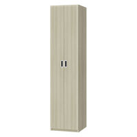 大洋 Shelfit 鍵付き 収納庫 幅448×奥行465×高さ1911mm グレーオーク OFS1945D45 GO+5段扉幅木 1台（直送品）