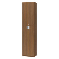 大洋 Shelfit 鍵付き 収納庫 幅498×奥行315×高さ1911mm OFS1950D30 WB+5段扉幅木 1台（直送品）