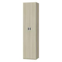 大洋 Shelfit 鍵付き 収納庫 幅498×奥行405×高さ1911mm グレーオーク OFS1950D40 GO+5段扉幅木 1台（直送品）