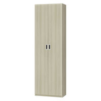 大洋 Shelfit 鍵付き 収納庫 幅598×奥行315×高さ1911mm グレーオーク OFS1960D30 GO+5段扉幅木 1台（直送品）