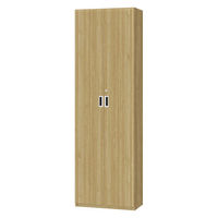 大洋 Shelfit 鍵付き 収納庫 幅598×奥行315×高さ1911mm OFS1960D30 SMB+5段扉幅木 1台（直送品）