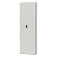 大洋 Shelfit 鍵付き 収納庫 幅598×奥行315×高さ1911mm ホワイト OFS1960D30 WH+5段扉幅木 1台（直送品）