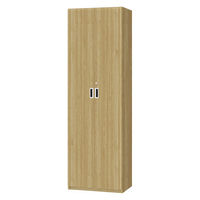 大洋 Shelfit 鍵付き 収納庫 幅598×奥行405×高さ1911mm OFS1960D40 SMB+5段扉幅木 1台（直送品）