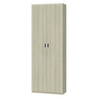 大洋 Shelfit 鍵付き 収納庫 幅648×奥行315×高さ1911mm グレーオーク OFS1965D30 GO+5段扉幅木 1台（直送品）