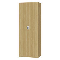 大洋 Shelfit 鍵付き 収納庫 幅648×奥行465×高さ1911mm OFS1965D45 SMB+5段扉幅木 1台（直送品）