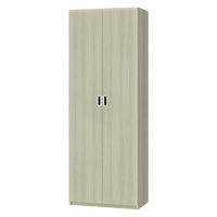 大洋 Shelfit 鍵付き 収納庫 幅698×奥行405×高さ1911mm グレーオーク OFS1970D40 GO+5段扉幅木 1台（直送品）