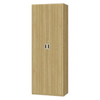 大洋 Shelfit 鍵付き 収納庫 幅698×奥行405×高さ1911mm OFS1970D40 SMB+5段扉幅木 1台（直送品）