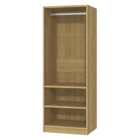 大洋 Shelfit Sハンガーワードローブ 幅698×奥行565×高さ1911mm OFS1970WR1 SMB+幅木 1台（直送品）