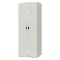 大洋 Shelfit Wハンガーワードローブ 幅698×奥行585×高さ1911mm OFS1970WR2 WH+扉幅木 1台（直送品）