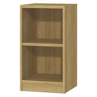 大洋 Shelfit オープン 収納庫 幅498×奥行445×高さ832mm スモーキーブラウン OFS8350 D45 SMB+幅木 1台（直送品）