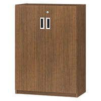 大洋 Shelfit 鍵付き 収納庫 幅548×奥行315×高さ832mm OFS8355D30 WB+2段扉幅木 1台（直送品）