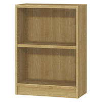 大洋 Shelfit オープン 収納庫 幅598×奥行295×高さ832mm スモーキーブラウン OFS8360 D30 SMB+幅木 1台（直送品）