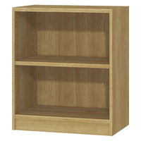 大洋 Shelfit オープン 収納庫 幅648×奥行445×高さ832mm スモーキーブラウン OFS8365 D45 SMB+幅木 1台（直送品）