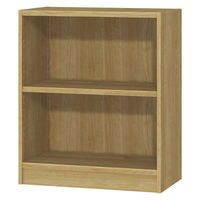 大洋 Shelfit オープン 収納庫 幅698×奥行385×高さ832mm スモーキーブラウン OFS8370 D40 SMB+幅木 1台（直送品）