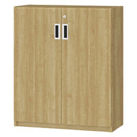 大洋 Shelfit 鍵付き 収納庫 幅698×奥行315×高さ832mm OFS8370D30 SMB+2段扉幅木 1台（直送品）