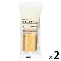無印良品 不揃いバウム ブラン＆チーズ 1セット（1個×2） 良品計画