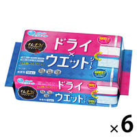 エリエール キレキラ！ ワイパー ドライ×ウェットシート 1セット（16枚入×6パック） 大王製紙
