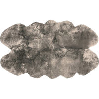 丸八真綿 洗えるムートン長毛ラグ 25-6377-890 1袋（直送品）