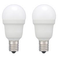 オーム電機 LED電球小形 E17 40形相当 昼光色 2個入 LDA4DGE17IS532P 1セット(2個)