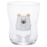 つよいこグラスS しろくまのパンツ 130mL 1個  日本製  化粧箱入 割れにくい 子供用 こども 食育 幼児コップ 石塚硝子