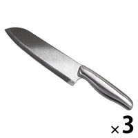 三徳包丁 オールステンレス 18cm グランクック GC-01 1セット（1丁×3） タマハシ