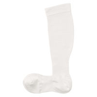 無印良品 レディース 婦人 足なり直角 むくみを防ぐ 着圧ハイソックス 一般医療機器 ２３～２５ｃｍ オフ白 良品計画