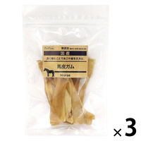 無添加 馬皮ガム 国産 50g 3袋 ペットプロ ドッグフード 犬用 おやつ
