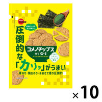 スナック菓子 コメノチップス　のり塩味 　45g 1セット（1個×10）