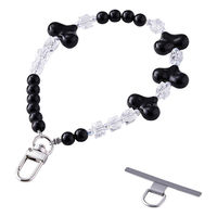 スマホストラップ ハートビーズ ハンドストラップ 手首 落下防止