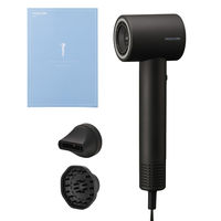 理美容器具 ハンドドライヤー マイナスイオン ディフューザー付 ブラック TD863A-K テスコム 1個（直送品）