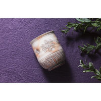 熊谷聡商店 清水焼 印華 えくぼ湯呑 25-6366-633 1箱（直送品）