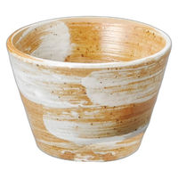 アースモス 赤志野そば猪口 tri-264139139 1セット(5個入)（直送品）