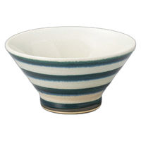 アースモス ボーダー切立飯碗小 tri-310865735 1セット(5個入)（直送品）