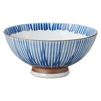 アースモス 内外呉須刷毛目中平 tri-310964634 1セット(5個入)（直送品）