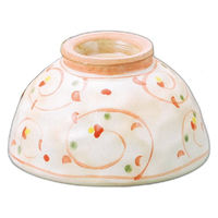 アースモス 粉引唐草飯碗(小) tri-311366034 1セット(5個入)（直送品）