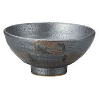 アースモス 黒結晶厚口大平 tri-311964644 1セット(5個入)（直送品）