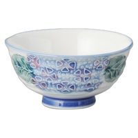 アースモス あじさい汁碗 tri-311964917 1セット(5個入)（直送品）