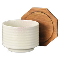 アースモス 紫吹き飯器(小)蓋付 tri-312963805 1セット(1個入)（直送品）