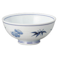 アースモス イングレ松竹梅飯碗 tri-312964407 1セット(5個入)（直送品）